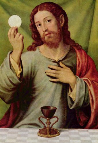 Pán Ježíš a hostie, volné dílo, wikipedia.org